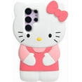thumbnail image 2 of Kitty Cat 3D Kawaii Silicone Case for Samsung Galaxy A15 - Soft Cute Protective Phone Cover, 2 of 8