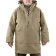 thumbnail image 1 of Winter Men's Leisure Jacket Hooded Wool Heavy Coat And Sweatshirt, 1 of 5