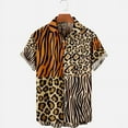 thumbnail image 2 of Camisas hawaianas de verano para hombre, camisetas Y2K con estampado de leopardo, camisetas de manga corta Harajuku para fiestas, blusas informales con solapa de gran tamaño, 2 of 4