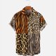 thumbnail image 2 of Camisas hawaianas de verano para hombre, camisetas Y2K con estampado de leopardo, camisetas de manga corta Harajuku para fiestas, blusas informales con solapa de gran tamaño, 2 of 5