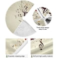 thumbnail image 2 of FMSHPON Music Xmas Christmas Tree Skirt Stand Mat for Holiday Party Decoration Indoor Outdoor 36 inches, 2 of 6