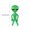 Green, variant on Daisyyozoid Wholesale Pvc Inflatable Alien Figurine Halloween Bar Decoration Advertising Props Alien