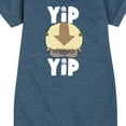 thumbnail image 3 of Avatar - The Last Airbender - Cute Appa Yip Yip - Youth Girls Fleece Dress, 3 of 5