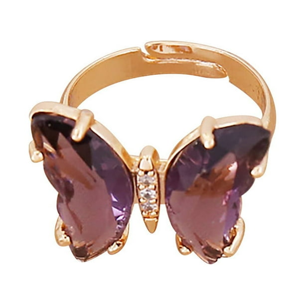 Anillos para mujer, regalos para mujer, moda para damas, color sólido, ajustable, con anillo de apertura, joyería