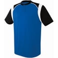 thumbnail image 1 of HighFive 312200 Adult Wildcard 2-Button Jersey, Royal/Black/White, XL, 1 of 1