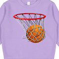 thumbnail image 3 of Inktastic Basketball Swish Toddler Sweatshirt, 3 of 4