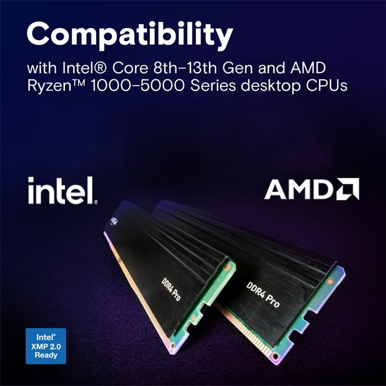 Crucial Pro 32GB DDR4 3200 PC4 25600 Gaming Computer RAM