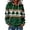 #02_Green, variant on Women's St Patricks Day Sweatshirt Long Sleeve Crewneck Irish Shamrock Print Hoodie Plus Size Saint Patricks Shirt