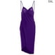 thumbnail image 2 of Sonducket Vestido de mujer Playa Cubrir Traje Color sólido Maxi Vestido largo Vestidos Violeta 5XL, 2 of 4