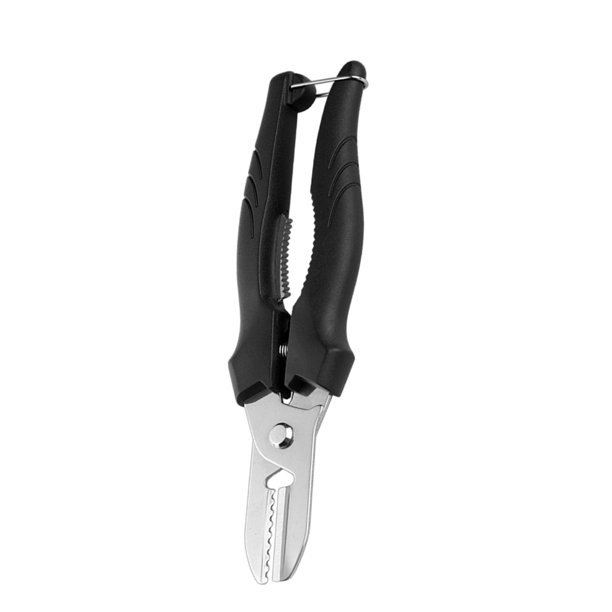 Alicates para desgranar nueces, abridor de castañas, carcasa de abrazadera, mango ergonómico, herramientas de cocina, alicates para abrir nueces, clip , negro mayimx Abridor de castañas