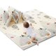 thumbnail image 3 of UANLAUO Baby Play Mat, Reversible, Waterproof Foam Padded Play Mat for Infants, Babies, Toddlers, Plays and Tummy Time, Foldable, 71x59 Inches Baby Crawling mat with Travel Bag for Indoor and Outdoor, 3 of 5