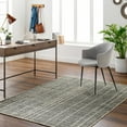 thumbnail image 6 of Hauteloom Yeva Jute Living Room, Bedroom Area Rug - Contemporary - Black, Ivory, Gray - 2' x 3', 6 of 6
