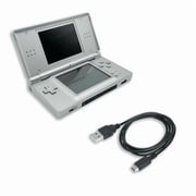 Restored Nintendo DS Lite Game Console, Metallic Silver, 0 MB Data Storage, for Nintendo DS & DSi