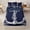 Nautical 03, variant on Manfei Nautical Anchor Checkerboard Zipper Twin Comforter Sets with Fitted Sheet and 2 Pillowcases for Kids Boys and Girls, Nautical Themed Zipper Bedding Set, Navy Reversible, 4-Piece