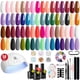thumbnail image 1 of Kit de esmaltes de uñas en gel MEFA, 54 unidades, con luz UV, 32 colores, 1 of 9