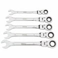 thumbnail image 4 of Ironton 5-Pc. Flex-Head Metric Ratcheting Combination Wrench Set, 4 of 4