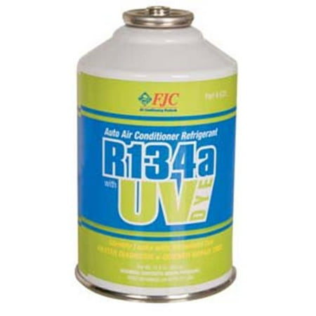 R134a Dye - FJC R134a Refrigerant with UV Dye.