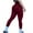 Wine, variant on UTTOASFAY Woman Pants Fashion Womens Yoga Pants Leggings Fitness Running Gym Pants Ladies Sports Active Pants Brown 6(M)