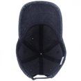 thumbnail image 3 of Gorra de béisbol lisa lavada Gorra de béisbol de algodón Gorra de sol de color sólido ajustable Perfil bajo transpirable para deportes al aire libre, 3 of 9