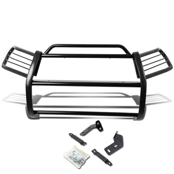 DNA Motoring For 06-12 Toyota RAV4 XA30 Black Mild Steel Full Front End Bumper Brush Grille Guard
