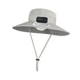 thumbnail image 4 of MAGIDEAL Children Outdoor Fan Hat Solar Powered Summer Travel Hat Versatile Wide Brim for Light Gray, 4 of 8