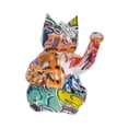 thumbnail image 2 of Figura de Gato Strade Fareast Limited Escultura de resina para decoración de vitrinas pintada, 2 of 8