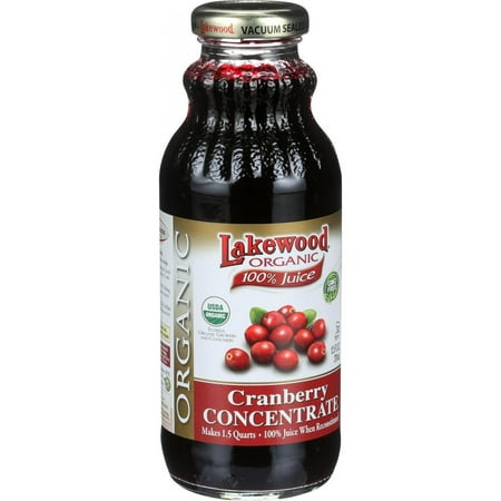 Concentrated Cranberry - Lakewood Organic Cranberry Concentrate - 12.5 oz