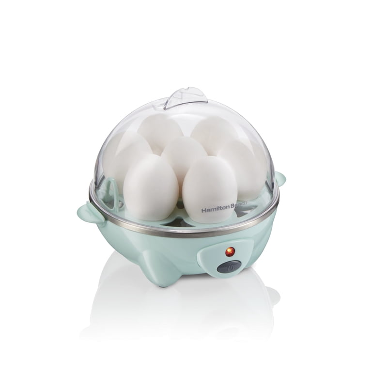 Hamilton Beach 3-in-1 Egg Cooker, 7 Egg Capacity, Mint photo 1