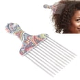 thumbnail image 2 of ESTINK Pick Comb, Hair Pick Comb,Hair Pick Comb Professional Afro Stainless Steel Detangle Hair Pick Comb for Curly Hair Styling, 2 of 9