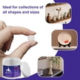 thumbnail image 4 of 12oz Clear Museum Paste, Museum Glue Clear Removable, Excellent Adhesion, Reusable, Disassembles Without Marks, Suitable for Surfaces of Metal, Ceramics, Glass, Plastics, and Wood, 4 of 8