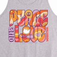 thumbnail image 2 of Woodstock - Hippie Retro - Peace & Love - Men's Jersey Tank Top, 2 of 4