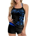 thumbnail image 3 of LIBRCLO Tankini Swimsuits for Women High Waisted Bathing Suit for Women Tummy Control Summer Beach Swim Suits, 3 of 7