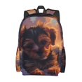 thumbnail image 2 of Disketp Puppy Lying On A Cloud Mochila Escolar de Gran Capacidad y Peso Ligero, Mochila de Viaje Ideal para Escuela, Trabajo y Uso Diario, Cómoda y con Estilo, 2 of 8