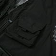 thumbnail image 5 of AZoiNM Men's Multi-Pocket Outdoor Vest Detachable Back Zippered Sleeveless Jacket All Season, 5 of 9