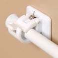 thumbnail image 3 of Spring Tension Curtain Rod, Tension Rods Cabinet Adjustable 50cm-90cm, 3 of 4