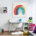 thumbnail image 2 of Stupell Indtries Abstract Rainbow Asymmetrical Arches Opaque Layers,36 x 36,Design by Daphne Polselli, 2 of 6