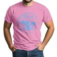 thumbnail image 2 of NAMTYQX Graphic Tees Short Sleeve Scoop Neck Patterns Soft Slack Plus Size Print Fashion Light Womens Tops Pink Size XL, 2 of 5