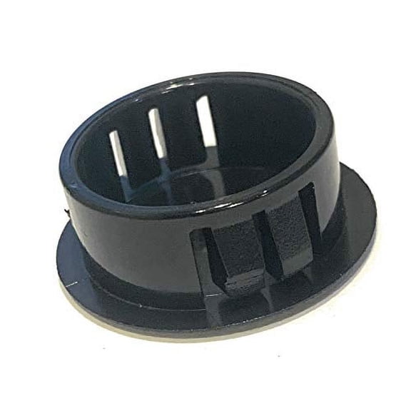 Top Secret PDR 1" or 25mm Domed Head Black Hole Plug Head Diameter 1 3/16" or 1.1875"