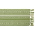 thumbnail image 3 of DII Braided Stripe Jacquard Fringe Table Runner, 3 of 5