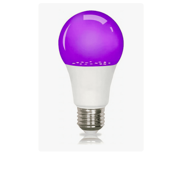 Foco Led Xtellar Luz Negra Morada Fluorescente