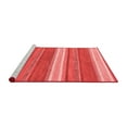 thumbnail image 2 of Ahgly Company Machine Washable Indoor Rectangle Abstract Red Modern Area Rugs, 2' x 3', 2 of 4
