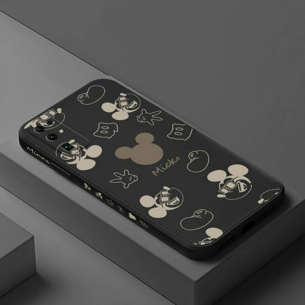 Funda de Mickey Mouse de Disney para Samsung Galaxy S22 Ultra S21 S20 FE S10 S9 Plus Note 20 Ultra 10 Lite M52 M62 F62, funda de silicona Tan Jianjun unisex