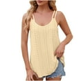 thumbnail image 5 of Levmjia 100% Cotton Tank Tops For Women Sleeveless Casual Summer T-Shirt Soft Breathable Cotton Slim Fit V Neck Cami Tops for Daily Wear, 5 of 5