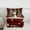 Red Brown Green, variant on Castle Fairy Kawaii Gnome Snowman 3 Pieces Queen Comforter Set for Teens,Xmas Red Sparrows Ultra Soft Bedding Sets,Merry Christmas Bedding Comforter Set,Microfiber Bedroom Decor