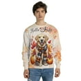 thumbnail image 4 of Hello Fall Golden Retriever Scarf Welcome Autumn with Leaves Pumpkins All Over Print 3D Sweatshirt Unisex Merch Goldens Dog Lover Gifts Idea - 00011, 4 of 6