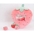 thumbnail image 4 of Creative strawberry cushion carrot pillow cartoon fruit doll snack bag plush toy cushion doll, 4 of 5
