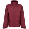 thumbnail image 1 of Regatta - Chaqueta impermeable resistente al viento modelo Dover para hombre (Vino), 1 of 3