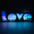 thumbnail image 1 of Luces de noche LED decorativas de colores con forma de confesión para San Valentín, lámpara de modelado con letras en inglés, 1 of 2