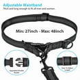 thumbnail image 3 of Laisse de Course pour Chien Mains Libres avec Ceinture Ajustable, Double Poignée, Élastiques, Corde Rétractable pour Chiens Moyens et Grands, Points Réfléchissants, 3 of 4