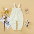 thumbnail image 4 of Fjofpr Baby Boy Clothes Baby Girl Clothes Baby Girl Clothes Winter Newborn Baby Girls Boys Winter Knit Outwear Vest Ruffle Sweater Romper Jumpsuit（0-24M）, 4 of 9